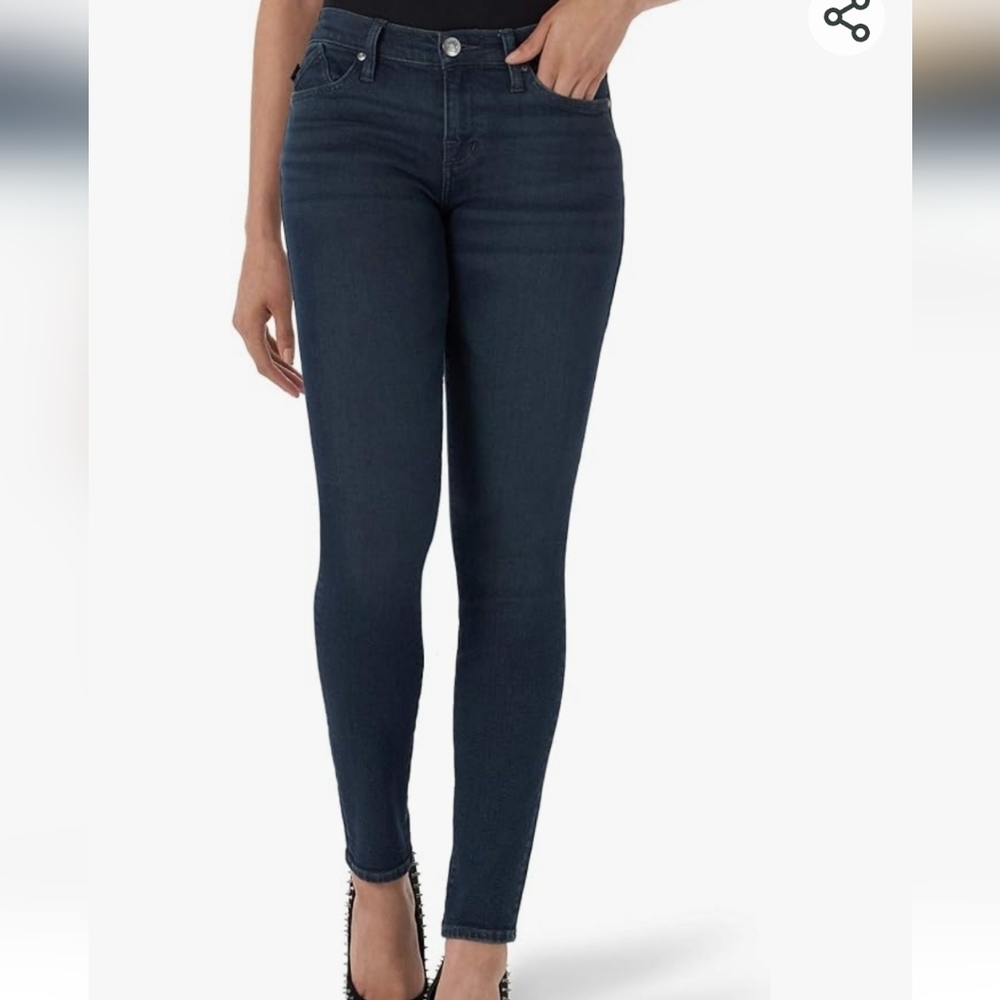 Rock & Republic Womens Berlin Mid Rise Skinny Jean